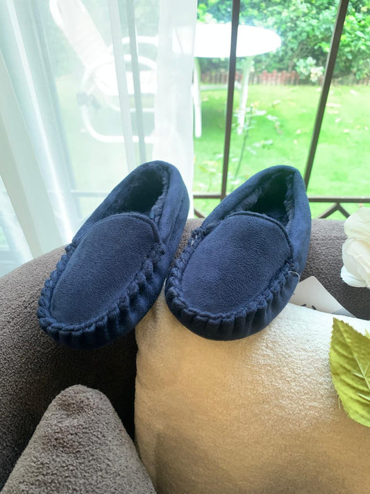 Tu Clothing Faux Fur Moccasin Slippers
