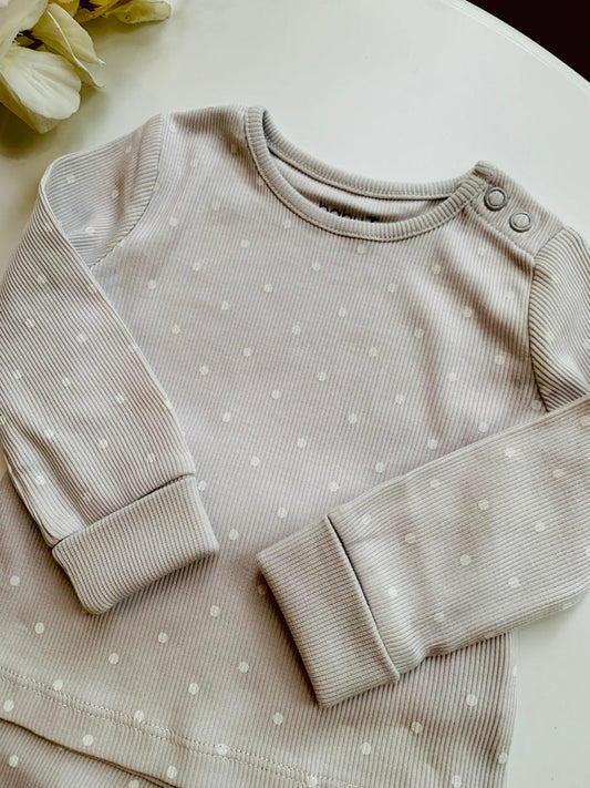 Tu Clothing Dots Print Shirt and Trouser set