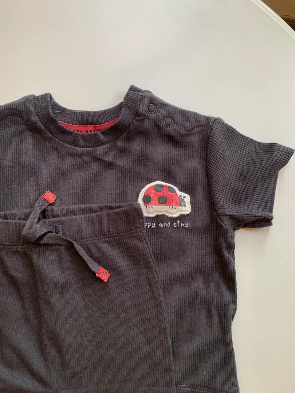 George " HAPPY & TINY " Shirt & Trouser Set