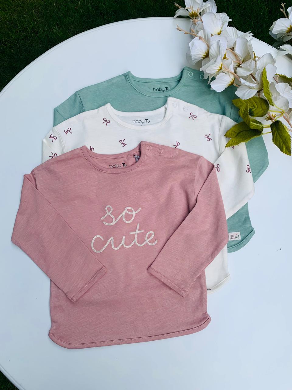 Tu Clothing "So Cute" Pack of 3 Shirts