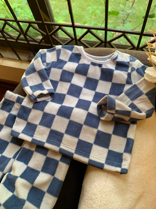 TU Clothing Fleece Shirt and Trouser Set