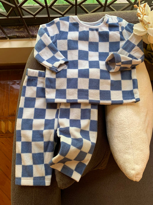 TU Clothing Fleece Shirt and Trouser Set