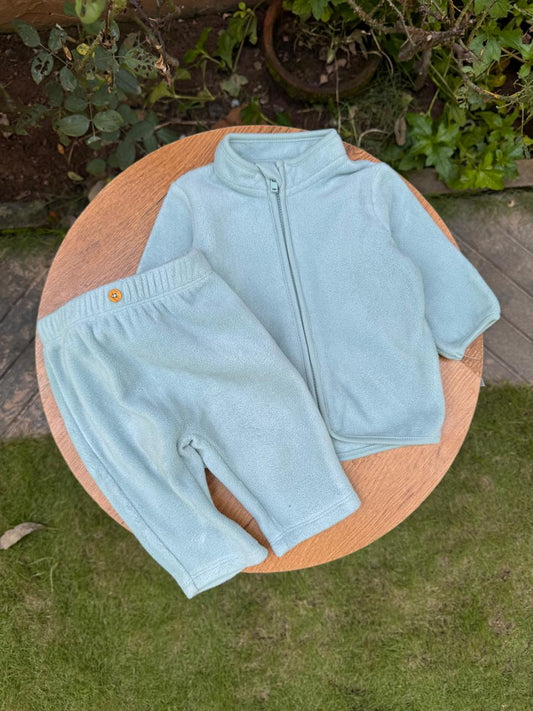George Fleece Jacket with Trouser Set