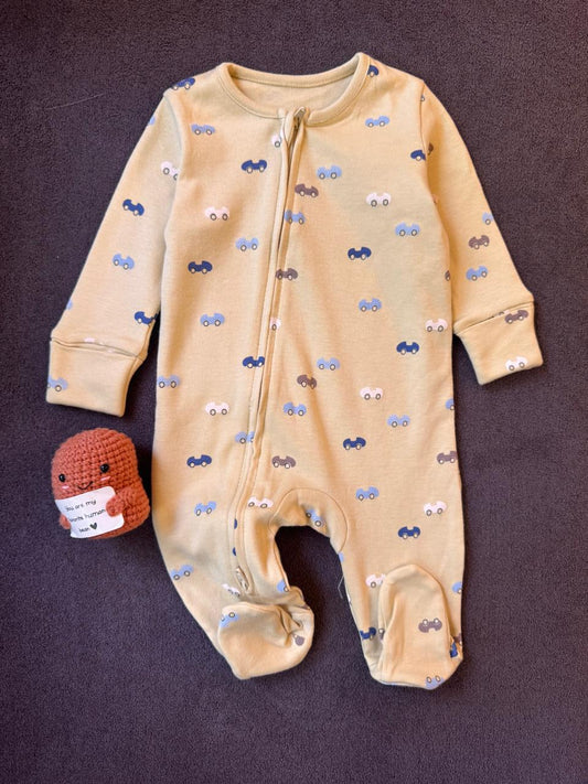 George Zipped Sleepsuit