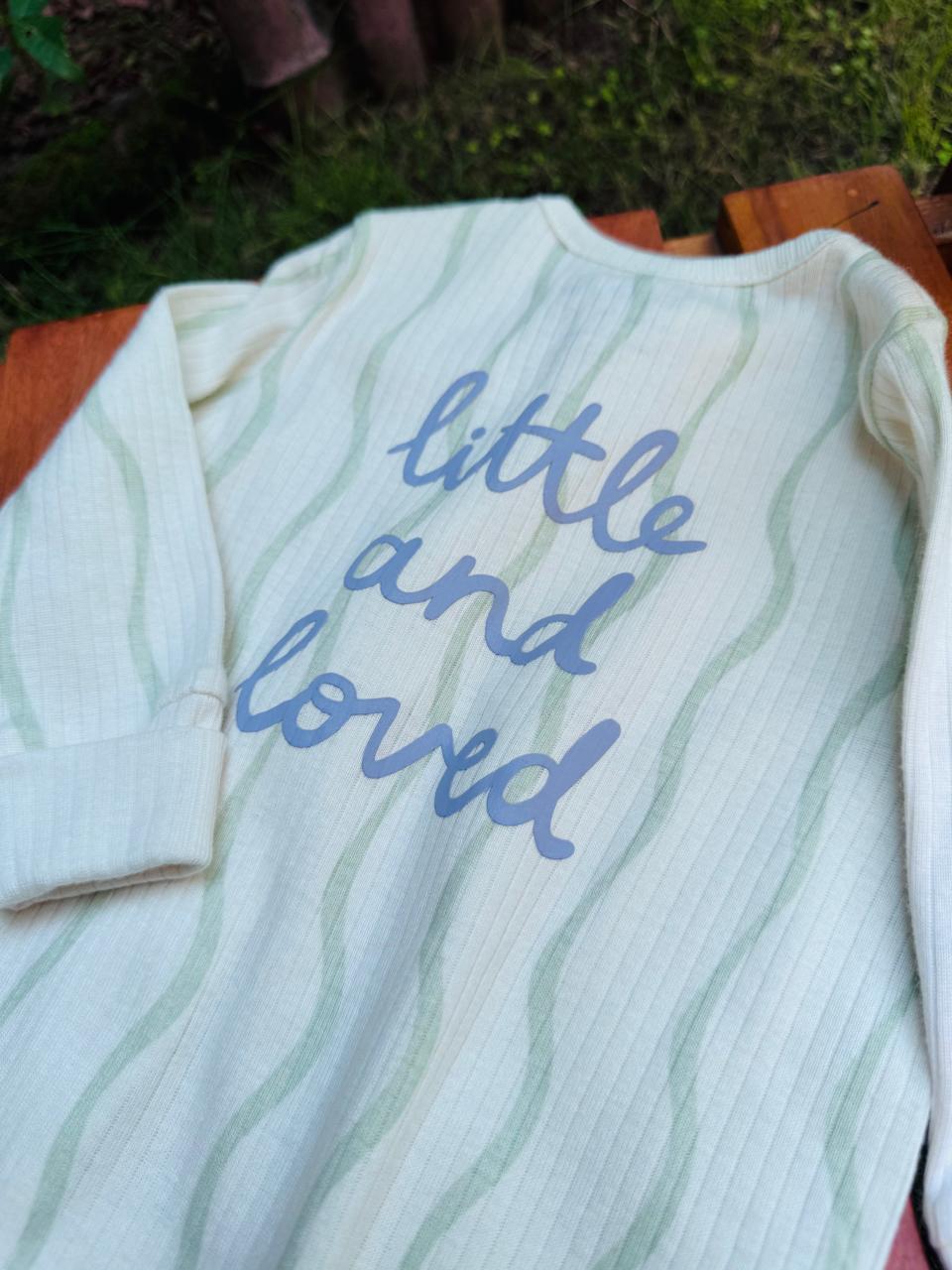 Tu Clothing "Little and Loved" Sleepsuit