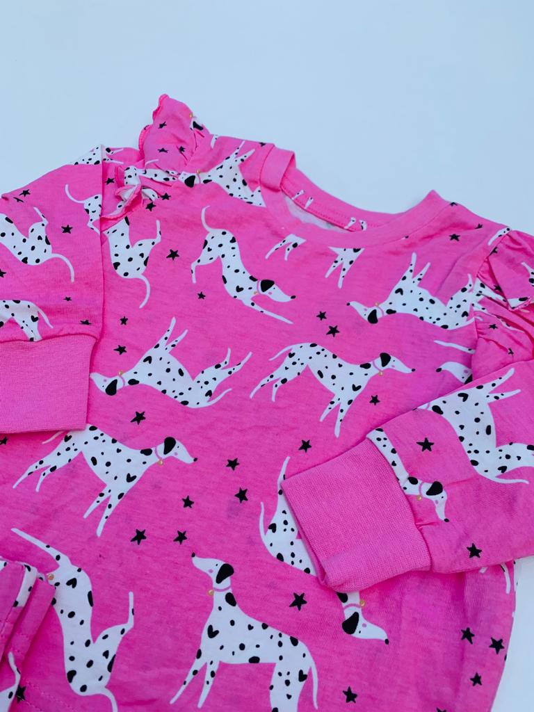Matalan Pink PJ Set