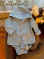 TU Clothing Cardigan Bodysuit & Trouser Set