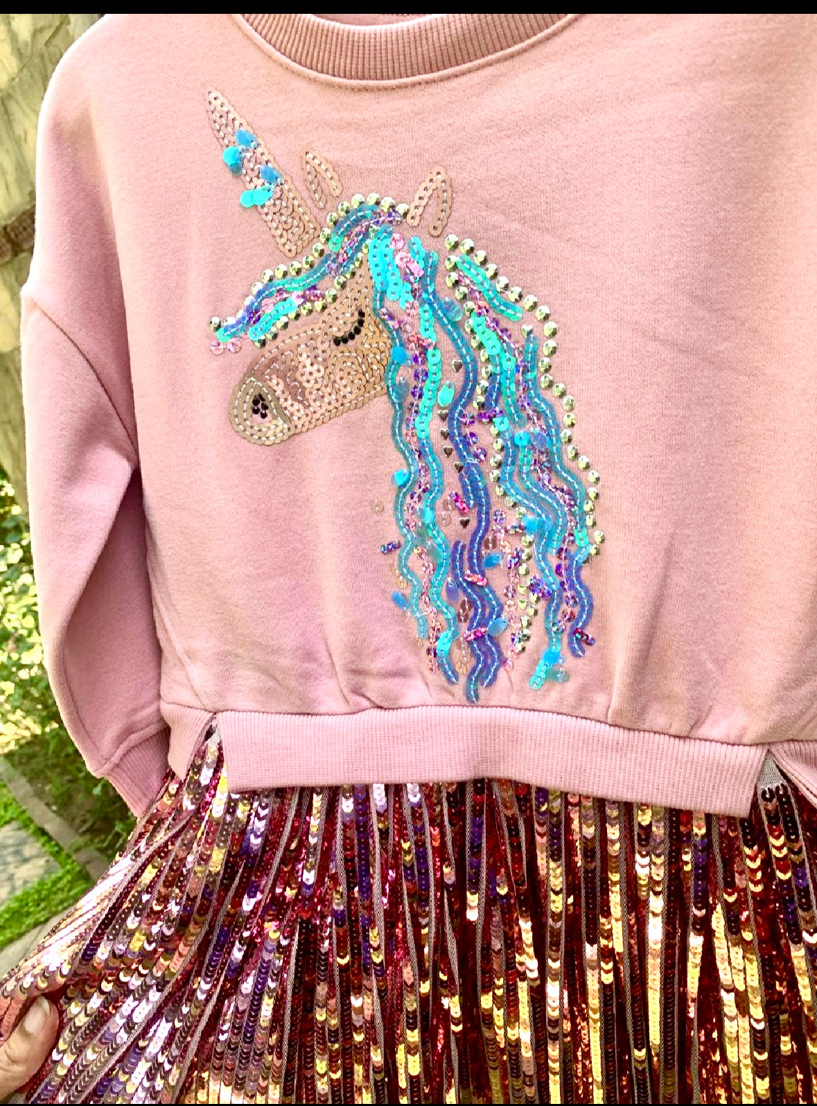 TU Clothing Tutu Sweat Shirt Dress