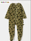 Juniors Fleeced Dino Spikes Sleepsuit