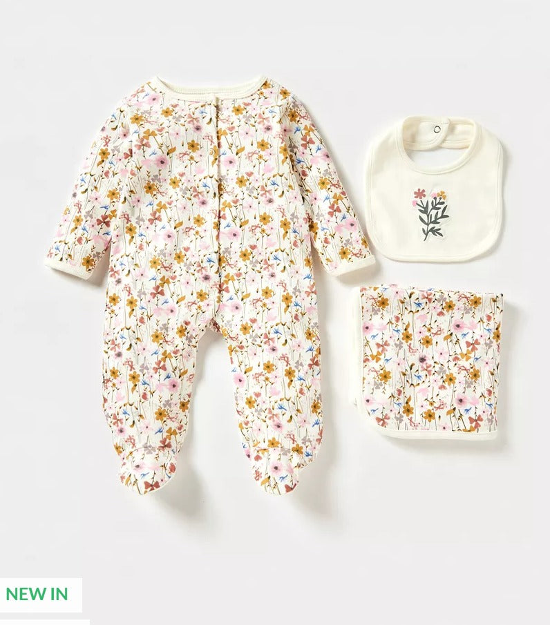 Juniors 5Pc Floral Themed Starterset