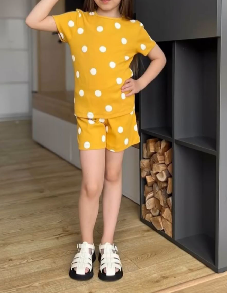 George Polka Dots Shirt & Shorts