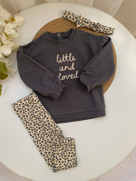 Tu Clothing 3pc Sweat Shirt & Trouser Set