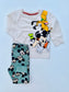 Next Printed Mickey Mouse Shirt & Trouser Set