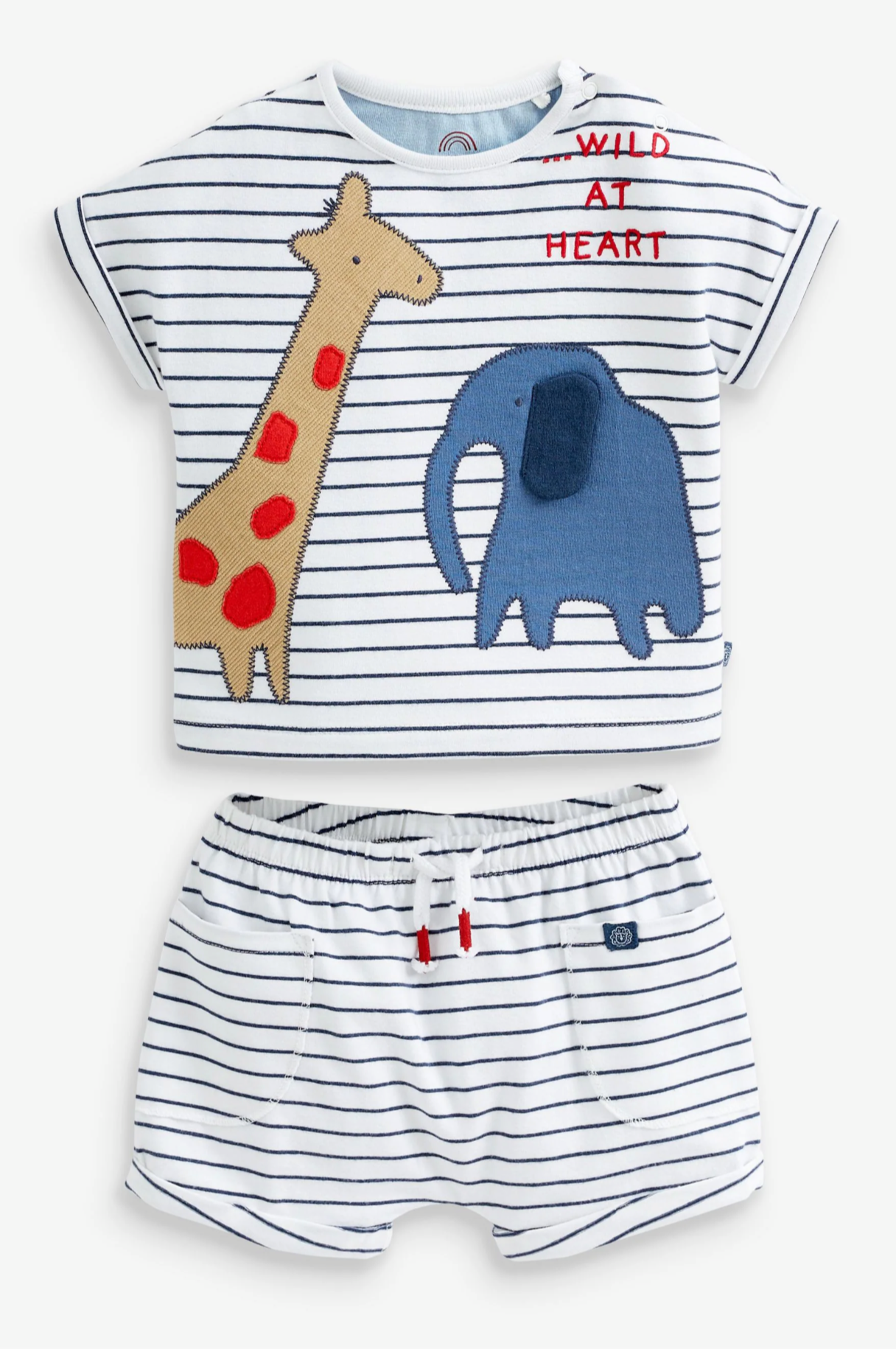 Next "Wild at Heart" Shirt & Shorts Set