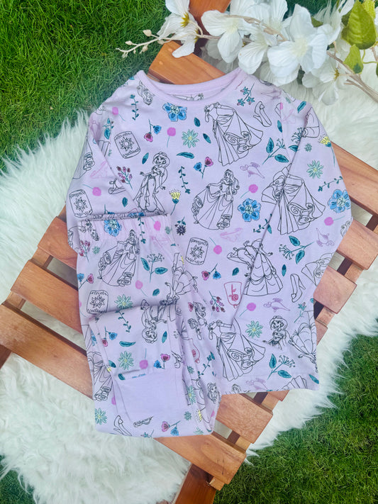 George Disney Princess print Pyjamas Set
