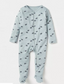 Juniors Dino print zipped Sleepsuit