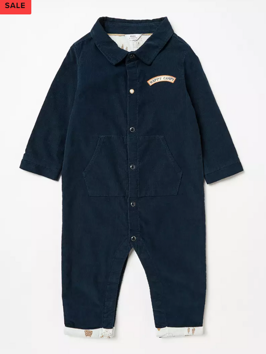 Max Corduroy Sleepsuit