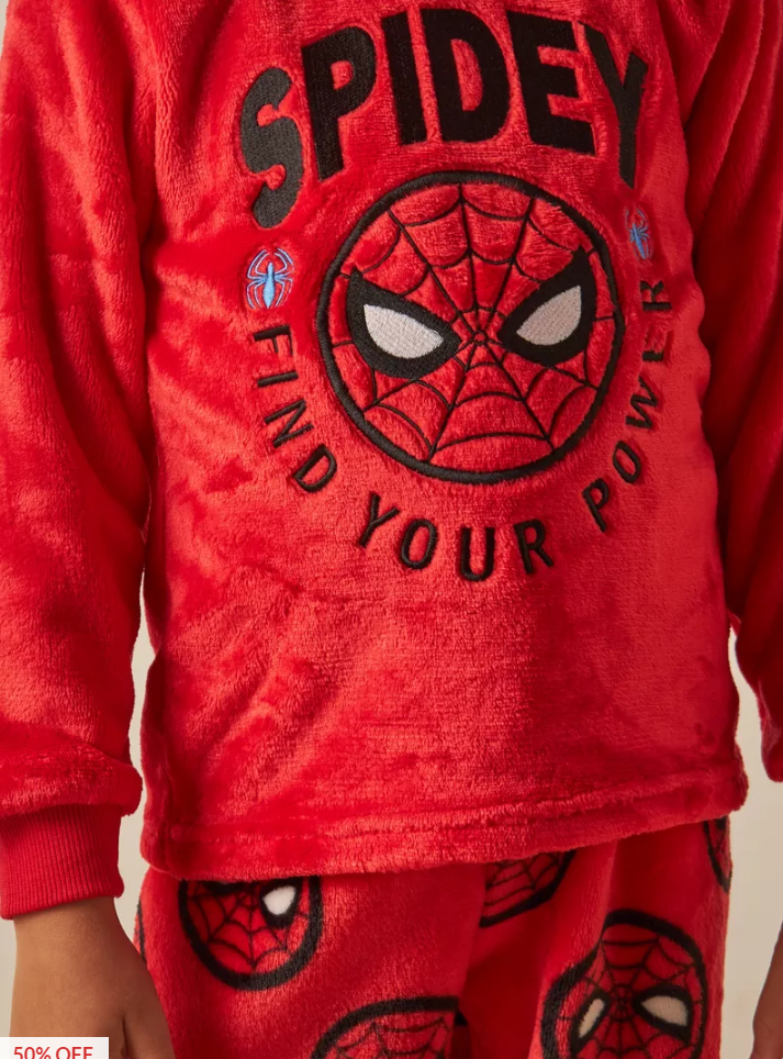 Juniors Spidey  Shirt & Trouser Set