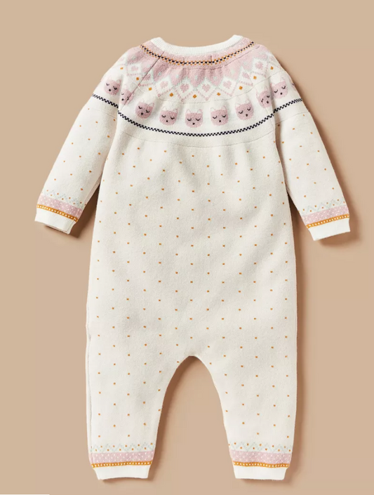 Juniors Knitted Sleepsuit