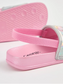 George Pink Shake Sequin Back Strap Slider