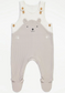 George Neutral Bear Striped Bodysuit and Dungaree Set