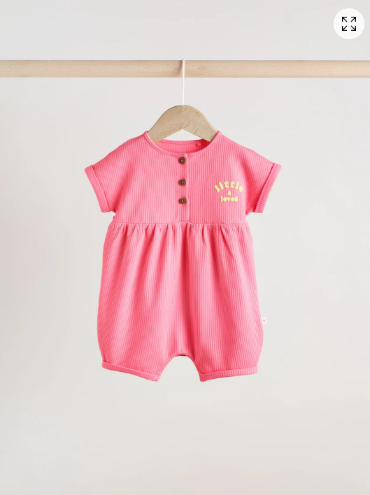 Next " Little & Loved " Romper