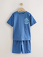Next "Brave The Waves" Shirt & Shorts Set