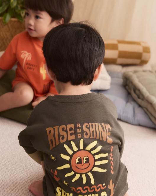 Next "Desert Day" Shirt & Shorts Set