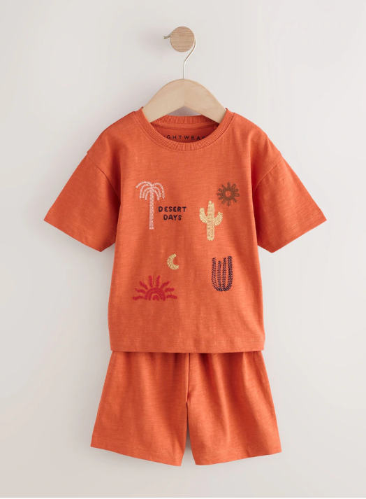 Next "Desert Day" Shirt & Shorts Set