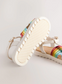 Next Rainbow Metallic T-Bar Sandals