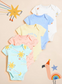 George Pack of 5 Little Angels Pastel Fun Sunshine Bodysuits