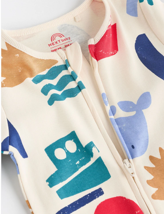 Next Two-Way Zipped Sleepsuit