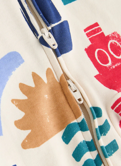 Next Two-Way Zipped Sleepsuit