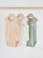 Next Pack of 3 Neutral Sleeveless Bodysuits