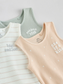 Next Pack of 3 Neutral Sleeveless Bodysuits