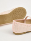 George Lace Embroidered Ballet Flats
