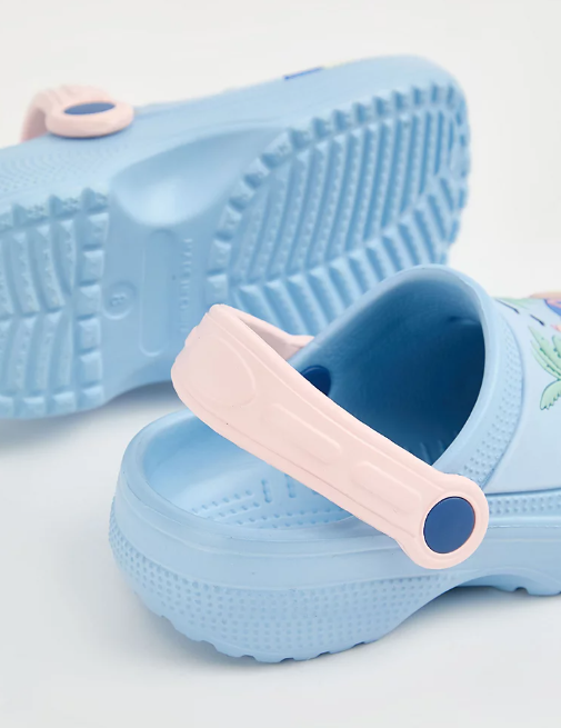 George Disney Stitch & Angel Beach Light Clogs