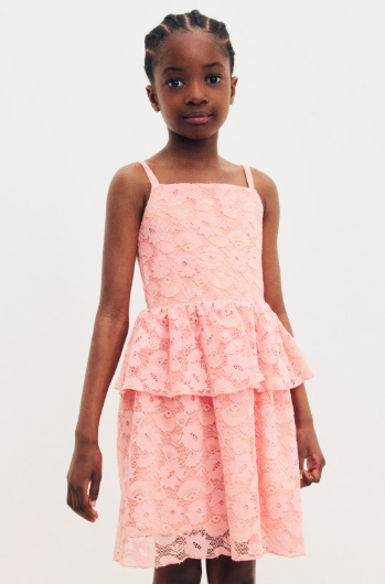 H&M Floral net Frock