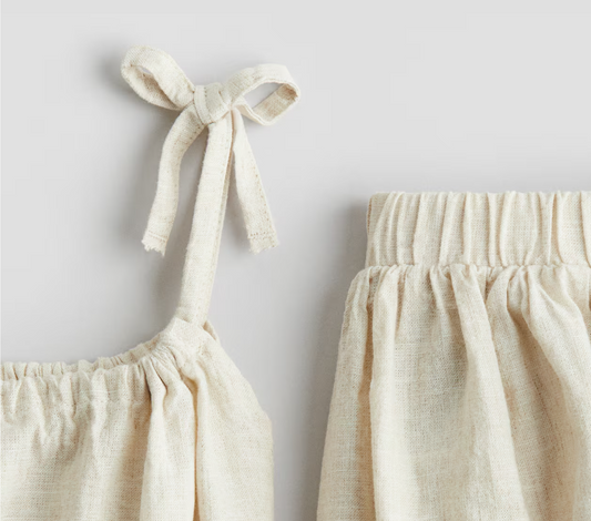 H&M 2pc Shirt & Skirt Set