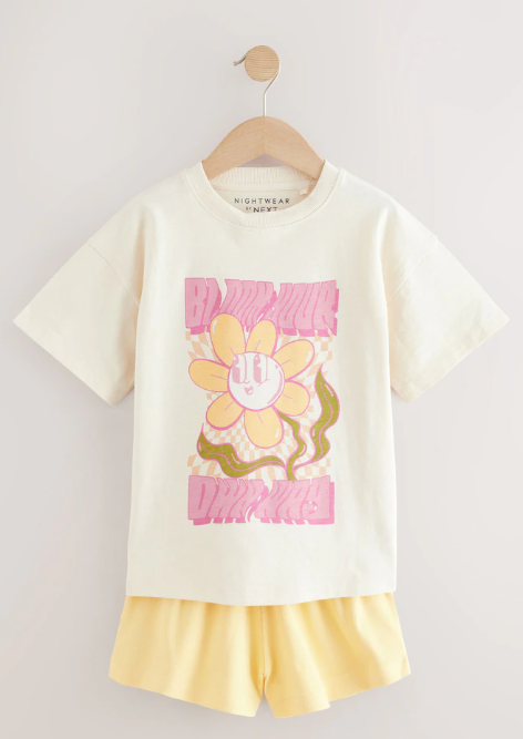 Next Sun Flower Shirt & Shorts Set