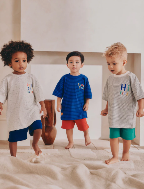 Next "Best Day Ever" Shirt & Shorts Set