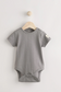Next Mono Elephant Dungarees