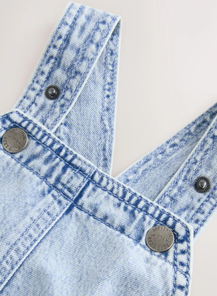 Next Denim Slouch Dungarees