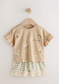 Next "Happy" Shirt & Shorts Set