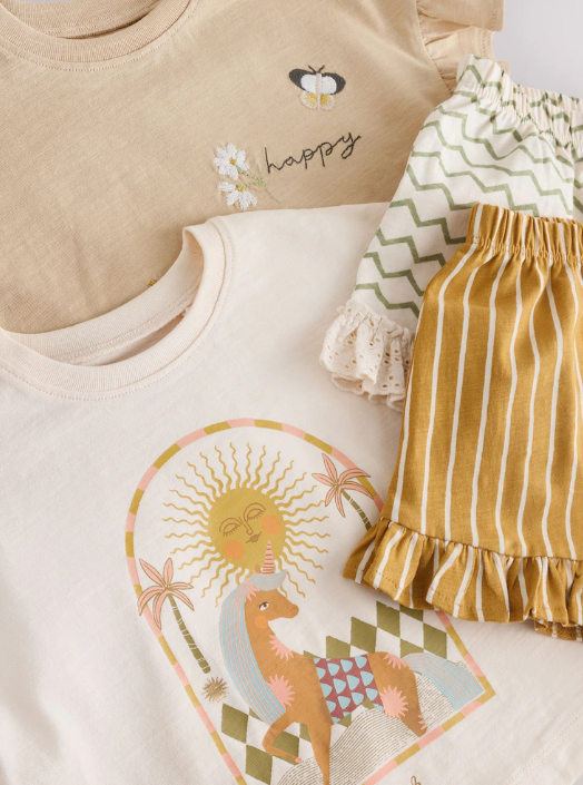 Next Shirt & Shorts Set
