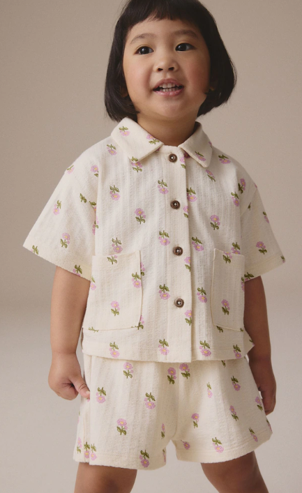 Next Floral Shirt & Trouser Set