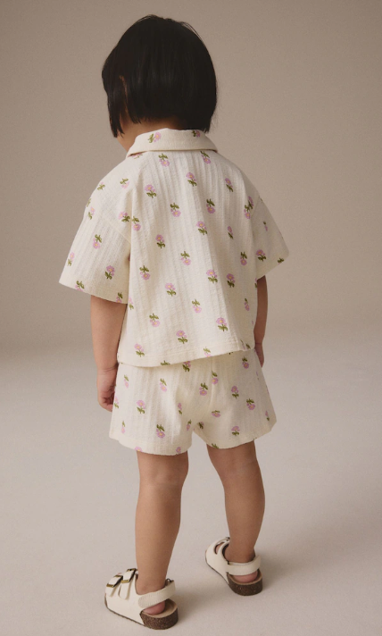 Next Floral Shirt & Trouser Set
