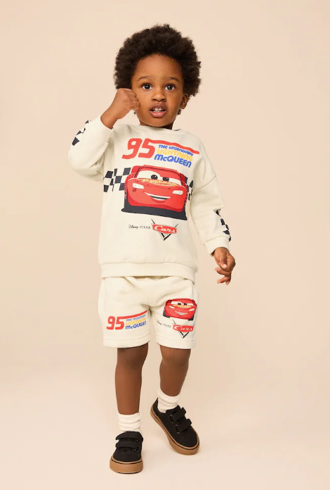 Next "The Legendary McQueen" Shirt & Shorts Set