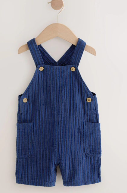 Next Striped Dungarees