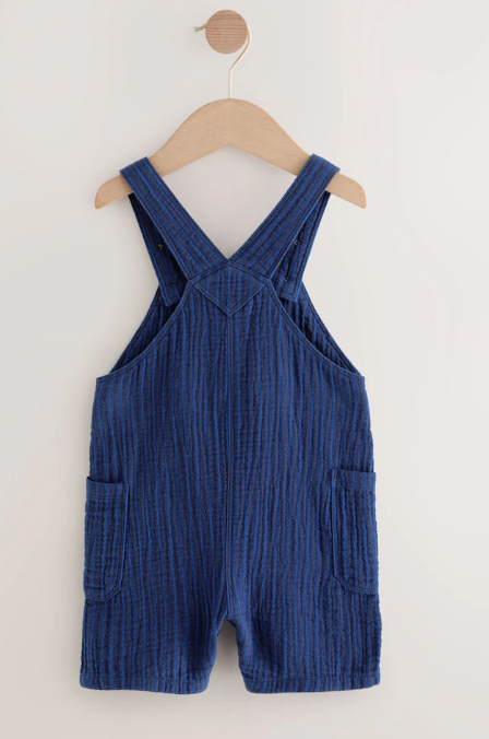 Next Striped Dungarees